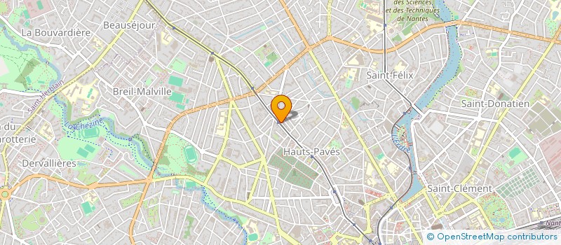 localisation de l'entreprise OPHTALLIANCE FORMATION RECHERCHE à NANTES