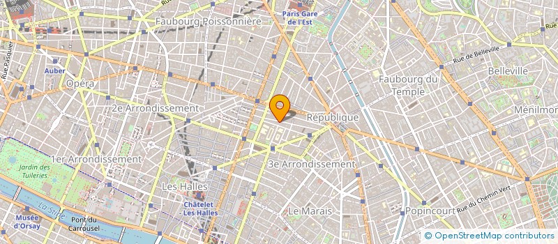 localisation de l'entreprise OPHTALMOLOGIE REPUBLIQUE à PARIS