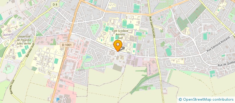 localisation de l'entreprise OPHTAM à AMIENS