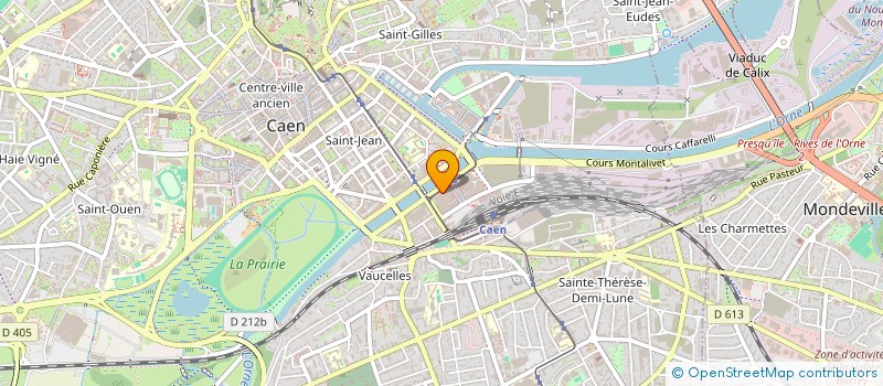 localisation de l'entreprise OPHTAPLUS CAEN à CAEN