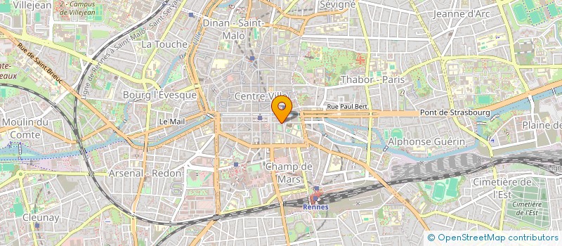 localisation de l'entreprise OPHTAPLUS RENNES  RENNES
