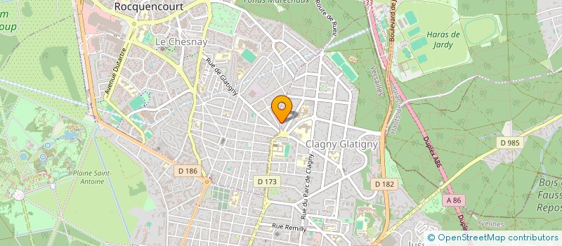 localisation de l'entreprise OPI CONSULTING à VERSAILLES