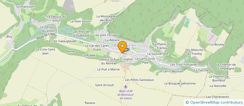 localisation de l'entreprise OPIDOM  BONNEUIL-EN-VALOIS