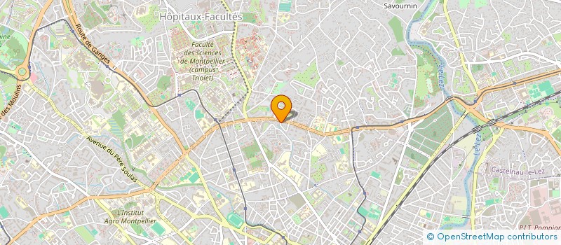localisation de l'entreprise OPIFAC à MONTPELLIER