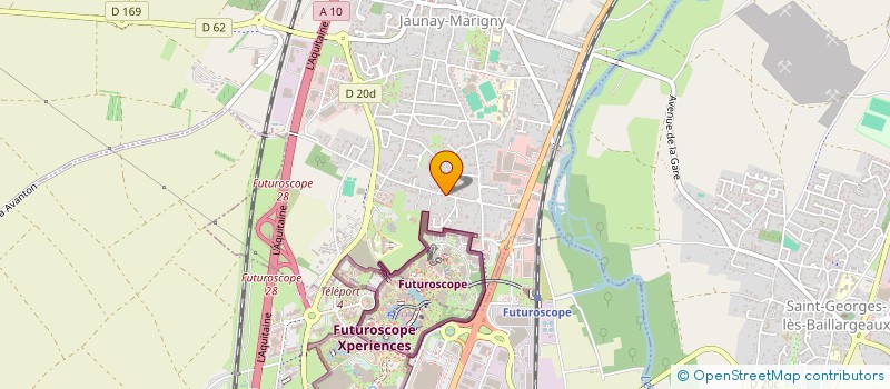 localisation de l'entreprise OPIMMO  JAUNAY-MARIGNY