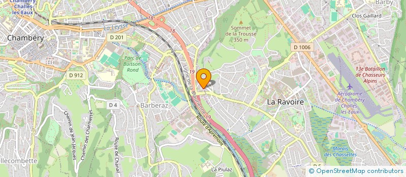 localisation de l'entreprise OPIMO  BARBERAZ