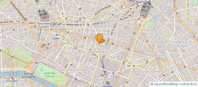 localisation de l'entreprise OPINION ACT  PARIS