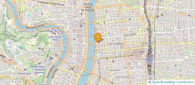 localisation de l'entreprise OPINIONS EN REGION  LYON