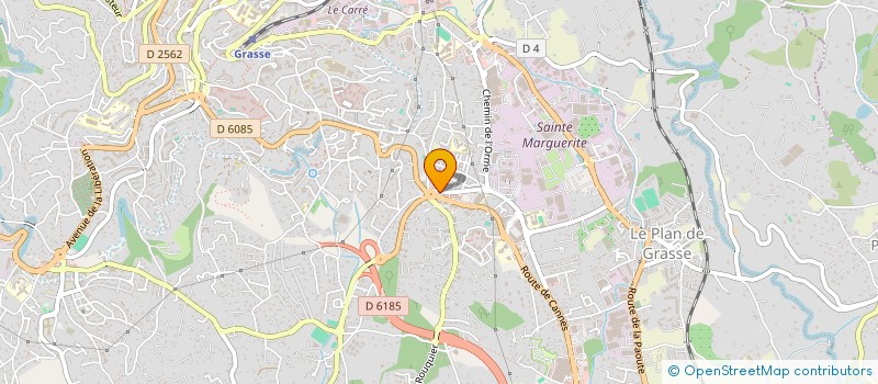 localisation de l'entreprise OPIO SAN PEYRE IMMOBILIER à GRASSE