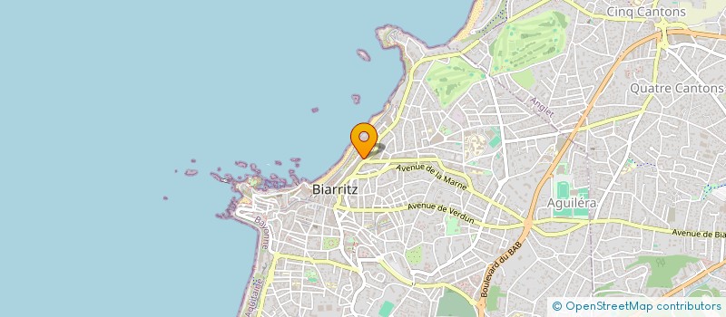 localisation de l'entreprise OPIOM  BIARRITZ