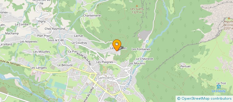 localisation de l'entreprise OPITULOR à SAMOENS