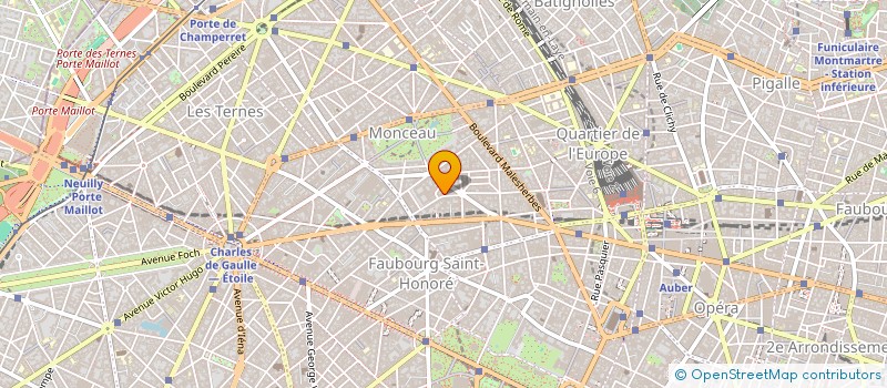 localisation de l'entreprise OPJ FINANCES ET INVESTISSEMENTS  PARIS