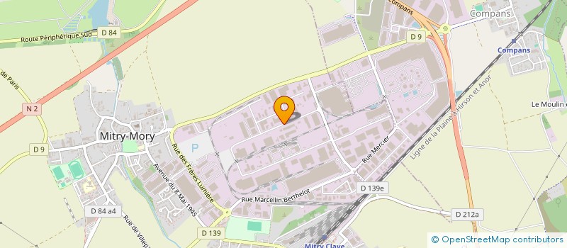 localisation de l'entreprise OPJET à CAMON