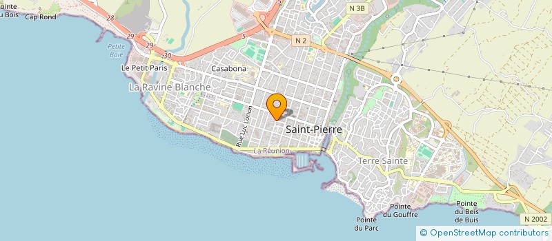 localisation de l'entreprise OPK 974B à SAINT-PIERRE