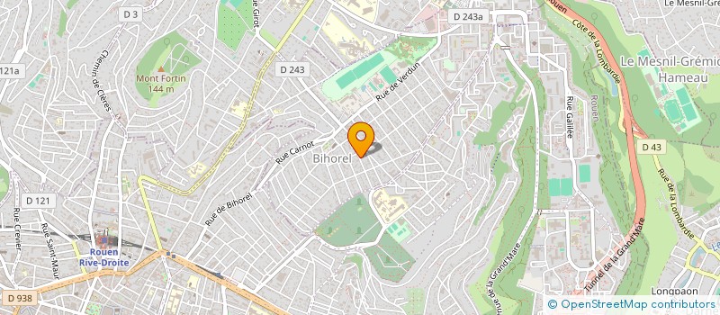 localisation de l'entreprise OPL  BIHOREL