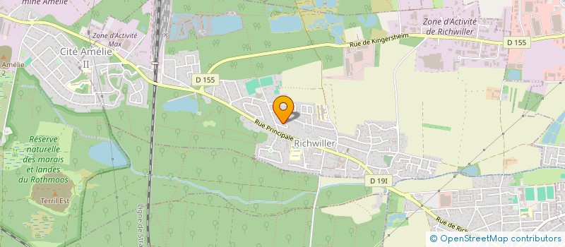 localisation de l'entreprise OPLA  RICHWILLER