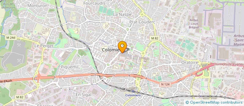 localisation de l'entreprise OPLONTIS à COLOMIERS