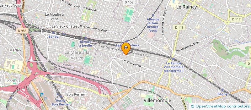 localisation de l'entreprise OPLY à VILLEMOMBLE
