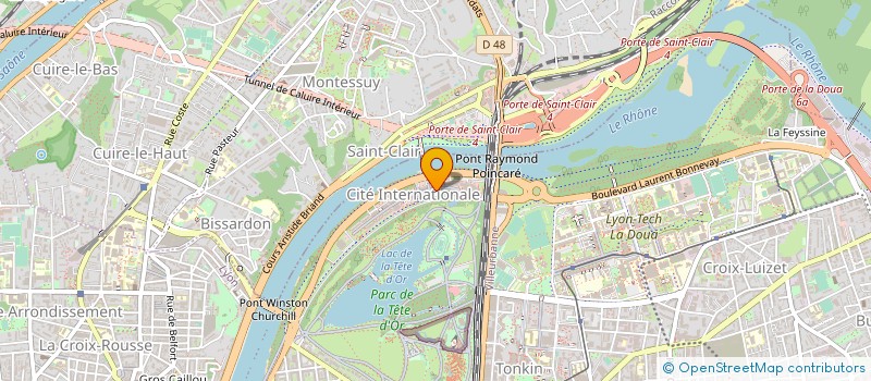 localisation de l'entreprise OPM GESTION  LYON