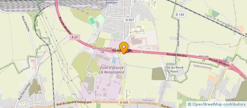 localisation de l'entreprise OPMA TRANS  SOMAIN