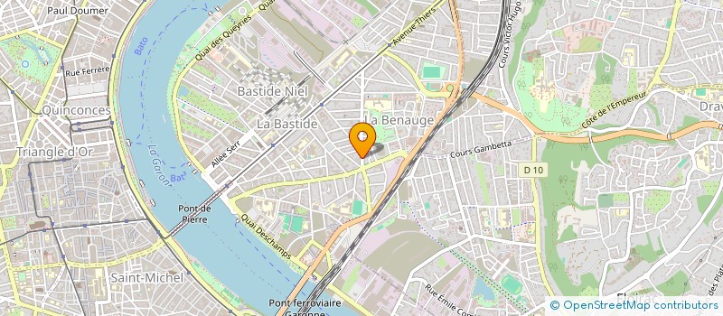 localisation de l'entreprise OPMO à BORDEAUX
