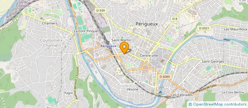 localisation de l'entreprise OPMP ANDRE MAUROIS à PERIGUEUX