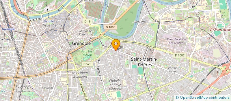 localisation de l'entreprise OPN GRENOBLE à GRENOBLE