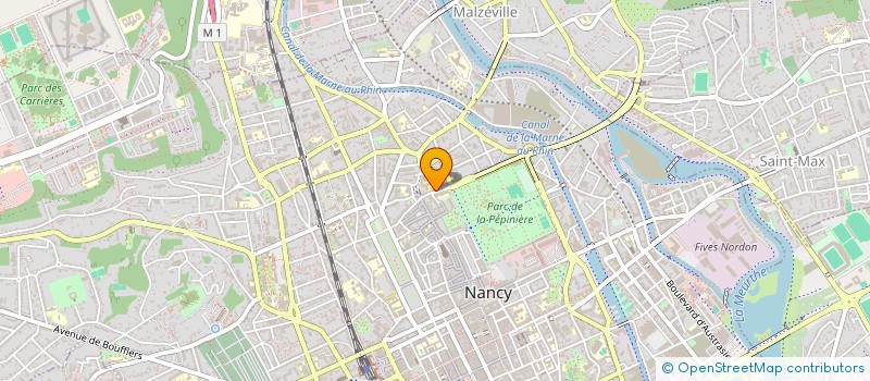 localisation de l'entreprise OPN QUALITHE  NANCY