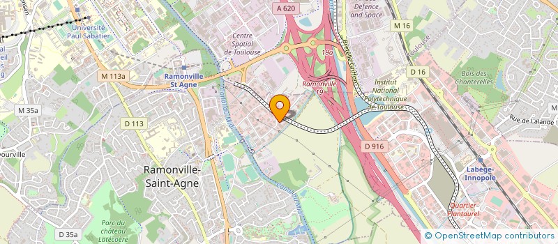localisation de l'entreprise OPNA à RAMONVILLE-SAINT-AGNE