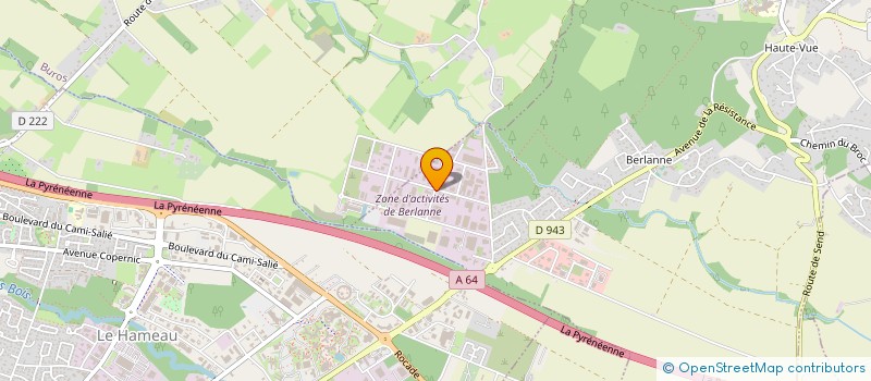 localisation de l'entreprise OPNA PAU à MORLAAS