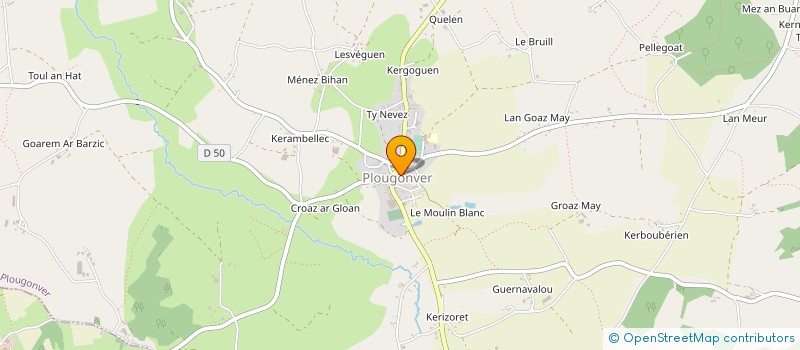 localisation de l'entreprise OPNIOS à PLOUGONVER