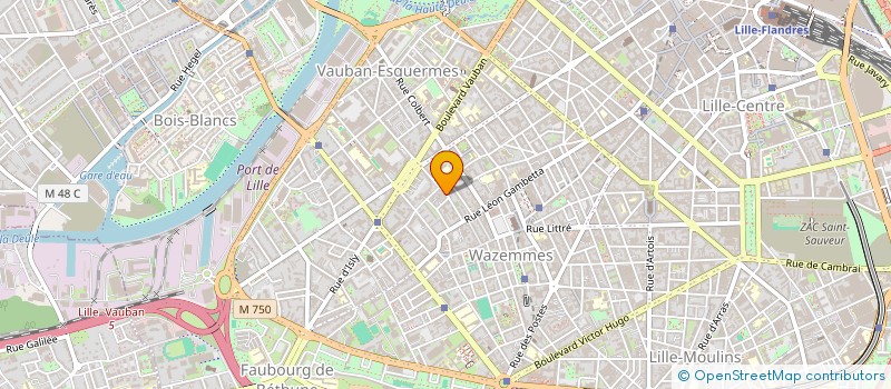 localisation de l'entreprise OPOPOP à LILLE