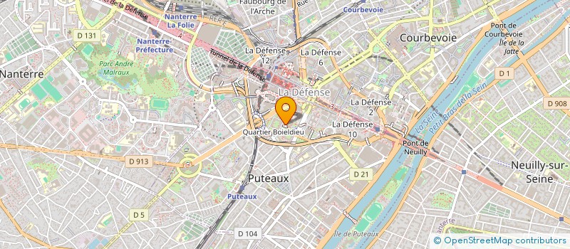 localisation de l'entreprise OPORTO  PUTEAUX