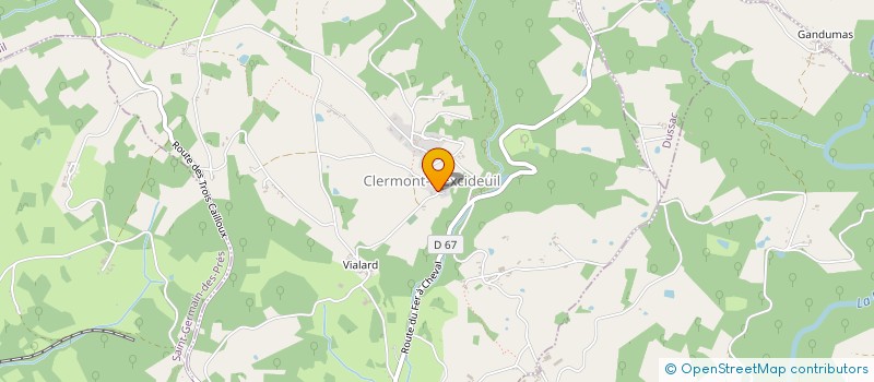 localisation de l'entreprise OPPE  CLERMONT-D'EXCIDEUIL