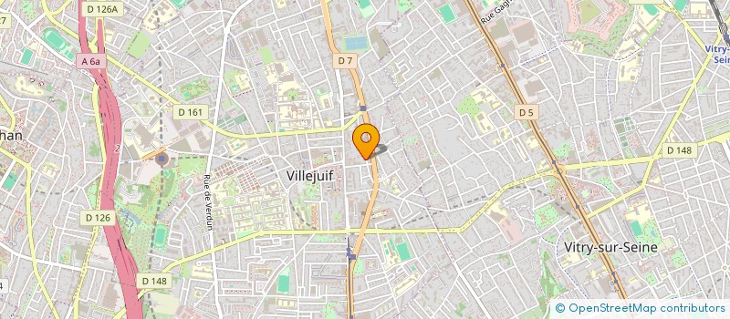 localisation de l'entreprise OPPEDISANO à VILLEJUIF