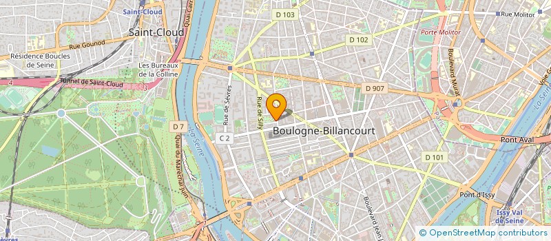 localisation de l'entreprise OPPENHEIM INTERNATIONAL CONSULTING à BOULOGNE-BILLANCOURT