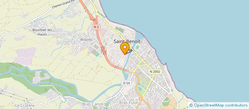 localisation de l'entreprise OPPIDOM à SAINT-BENOIT