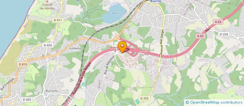 localisation de l'entreprise OPPIDUM  BIDART