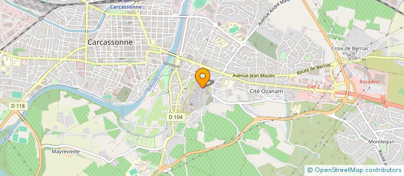localisation de l'entreprise OPPIDUM à CARCASSONNE