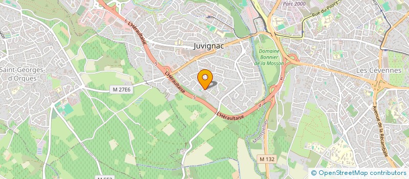 localisation de l'entreprise OPPIDUM NOSTRUM  JUVIGNAC