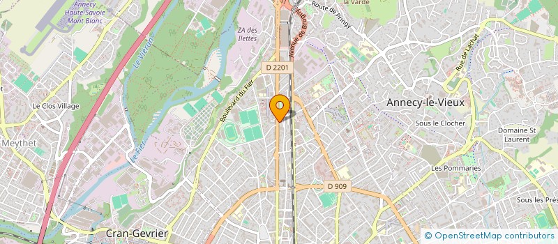 localisation de l'entreprise OPPORTUNIS  ANNECY