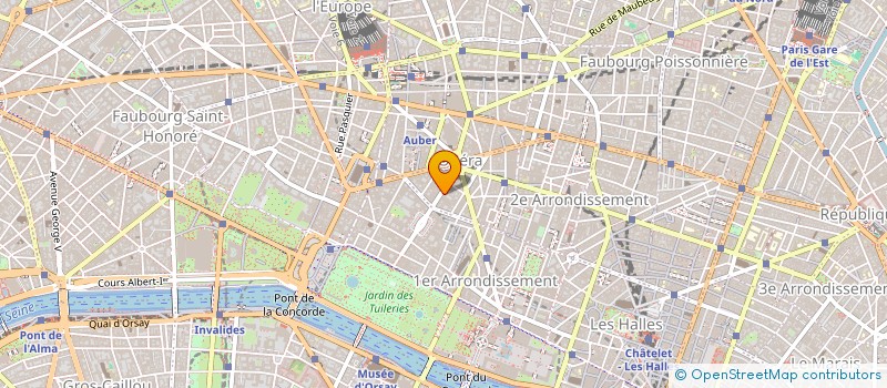 localisation de l'entreprise OPPORTUNITES PATRIMOINE  PARIS