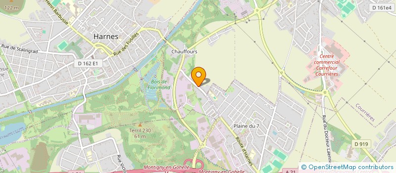 localisation de l'entreprise OPPORTUNITY BUSINESS SOLUTION  COURRIERES