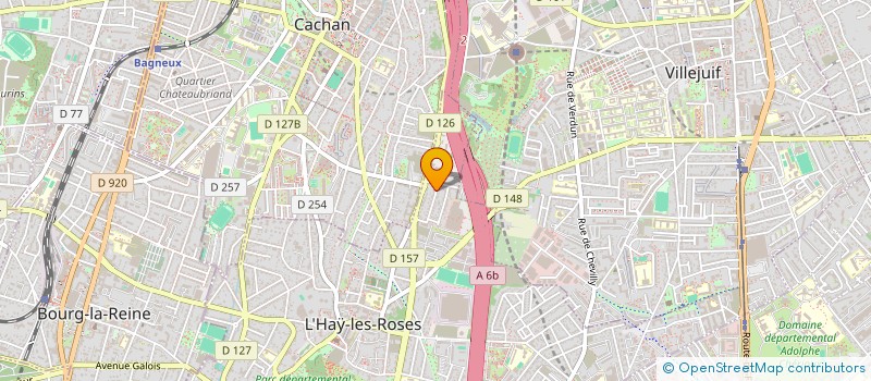 localisation de l'entreprise OPPORTUNITY FRANCE  L'HAY-LES-ROSES