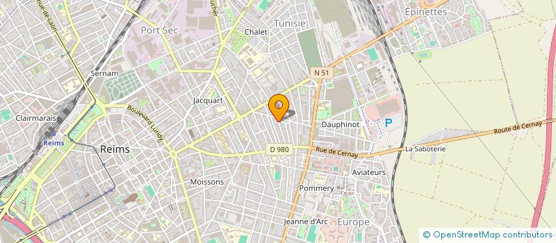 localisation de l'entreprise OPPORTUNITY SARL à REIMS