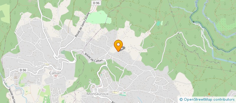 localisation de l'entreprise OPPORTUNIX  MONTAUROUX