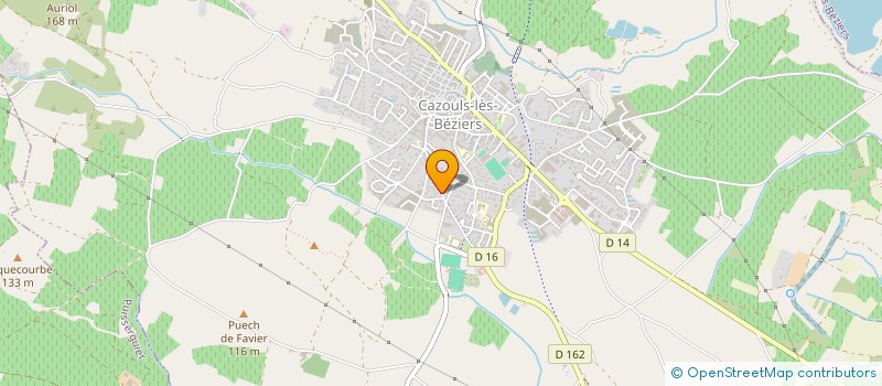 localisation de l'entreprise OPPYSOFT à BEZIERS