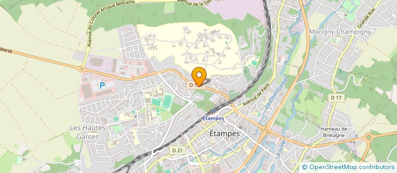 localisation de l'entreprise OPQ DRIVER  ETAMPES