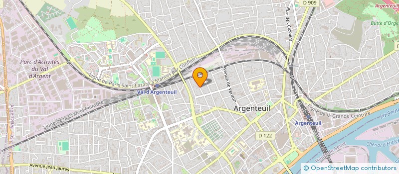 localisation de l'entreprise OPR  ARGENTEUIL