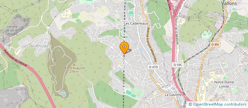 localisation de l'entreprise OPR PLOMBERIE à LES PENNES-MIRABEAU